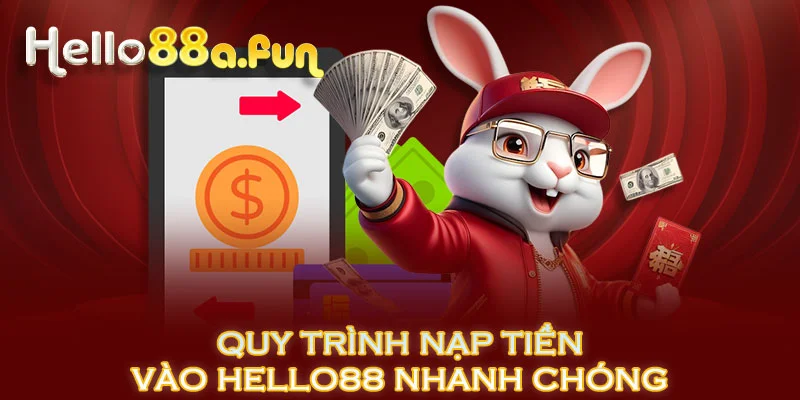 Quy trình nạp tiền vào HELLO88 nhanh chóng